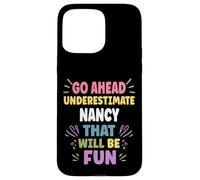 Carcasa para iPhone 15 Pro MAX Nancy Personalized Women's Gift Custom Nancy