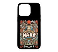 Carcasa para iPhone 15 Pro MAX Nara Deer Park Spirit Heritage - Recuerdo de Viaje de Japón