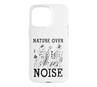 Carcasa para iPhone 15 Pro MAX Nature Over Noise Hiking Wildflower Adventure Butterfly