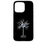 Carcasa para iPhone 15 Pro MAX Neurobiología Estructura Celular Neuronal Network Science