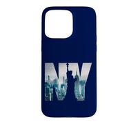 Carcasa para iPhone 15 Pro MAX New York City Statue of Liberty NY Photo Silhouette