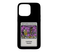 Carcasa para iPhone 15 Pro MAX Nights Owl Gamer Nocturnal Bloodline Caffeine Maxed