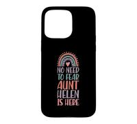 Carcasa para iPhone 15 Pro MAX No Hay por qué temer: la tía Helen está aquí. Nombre: Rainbow Auntie