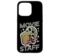Carcasa para iPhone 15 Pro MAX Noche de Cine Cine Goer Movies Lover Funny Movie Staff