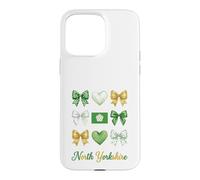 Carcasa para iPhone 15 Pro MAX North Yorkshire Coquette Bow Chicas