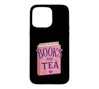 Carcasa para iPhone 15 Pro MAX Nothing Is Better Than Books and Tea Cute Cozy Vibe