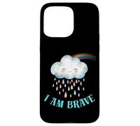 Carcasa para iPhone 15 Pro MAX Nube Lindo Regalo para Bravery I'm Brave