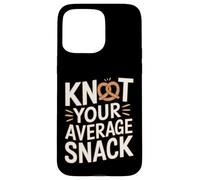 Carcasa para iPhone 15 Pro MAX Nuda su Aperitivo Promedio - Oktoberfest para Amantes de la Comida de Pretzel