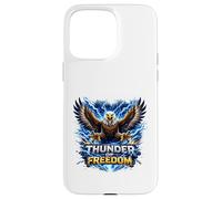 Carcasa para iPhone 15 Pro MAX Obra de Arte de Thunder Eagle Freedom Power