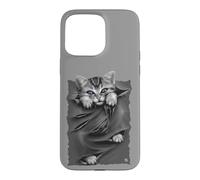 Carcasa para iPhone 15 Pro MAX Oficial Spiral Bright Eyes Kitten Gothic Fantasy