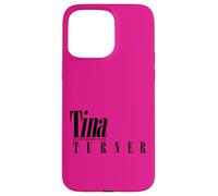 Carcasa para iPhone 15 Pro MAX Oficial Tina Turner Black Logo Artwork