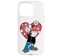 Carcasa para iPhone 15 Pro MAX Oh Popeye The Sailor Man Olive OYL Love Día de San Valentín