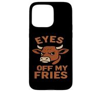 Carcasa para iPhone 15 Pro MAX Ojos de mis Papas Fritas - Angry Bull
