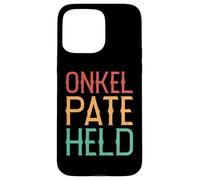 Carcasa para iPhone 15 Pro MAX Onkel Pate Held Patenonkel Sobrina y Sobrino
