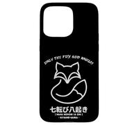 Carcasa para iPhone 15 Pro MAX Only Fox God Knows. Nana korobi ya Oki. Fall Seven Times
