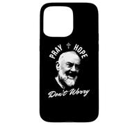 Carcasa para iPhone 15 Pro MAX Oren Esperanza Y No Te Preocupes San Padre PIO