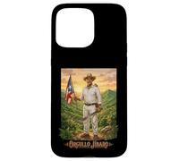 Carcasa para iPhone 15 Pro MAX Orgullo Jíbaro Puerto Rico Flag Coqui Heritage
