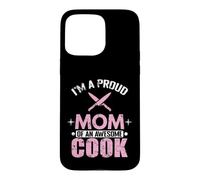 Carcasa para iPhone 15 Pro MAX Orgullosa Mamá Impresionante Cocinar Mamá