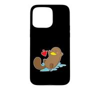 Carcasa para iPhone 15 Pro MAX Ornitorrinco Enamorado