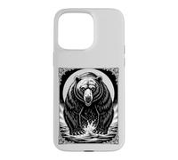 Carcasa para iPhone 15 Pro MAX Oso Torngarsuk, espíritu del Norte Profundo
