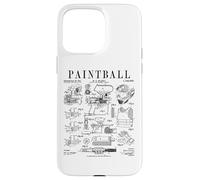 Carcasa para iPhone 15 Pro MAX Paintball Paintball Paintballer Vintage Patente Print