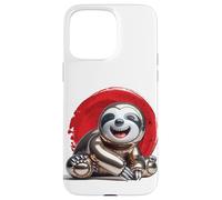 Carcasa para iPhone 15 Pro MAX Panda Oso Asia China riendo Globo Kitsch Art Manga
