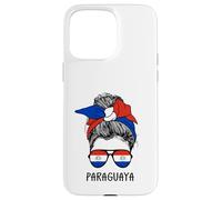 Carcasa para iPhone 15 Pro MAX Paraguayan Paraguaya Girl Paraguayan Heritage Paraguay Flag