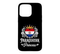 Carcasa para iPhone 15 Pro MAX Paraguayan Princess Paraguay Flag Proud Paraguayan Girl