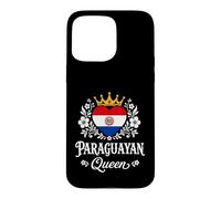 Carcasa para iPhone 15 Pro MAX Paraguayan Queen Paraguay Flag Proud Paraguayan Woman