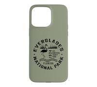 Carcasa para iPhone 15 Pro MAX Parque Nacional Everglades Florida Wading Birds Flamingo
