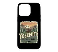 Carcasa para iPhone 15 Pro MAX Parque Nacional Yosemite California USA Vintage Travel Design