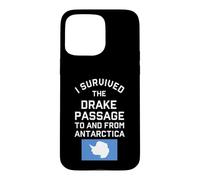 Carcasa para iPhone 15 Pro MAX Pasaje Drake Antártida sobrevivió hacia y Desde la Antártida