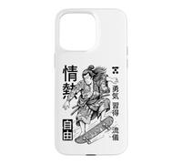 Carcasa para iPhone 15 Pro MAX Patineta Samurai Skater Passion Freedom