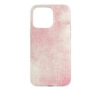 Carcasa para iPhone 15 Pro MAX Patrón Retro Vintage Rosa y Crema Envejecido