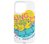 Carcasa para iPhone 15 Pro MAX Peppa Pig Sing