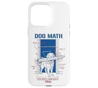 Carcasa para iPhone 15 Pro MAX Perro Matemáticas Fail Golden Retriever Funny Physics Engineering Dog