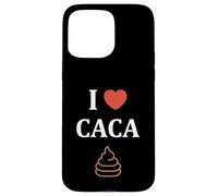 Carcasa para iPhone 15 Pro MAX Péteur prout J'aime le Caca Humour i Love Caca