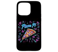 Carcasa para iPhone 15 Pro MAX Pi Day Pizza Pi Funny Matemáticas Profesor 80s Retro Ciencia