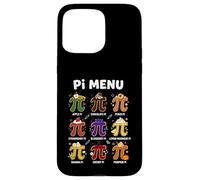Carcasa para iPhone 15 Pro MAX Pi Menu Pi Day Maestros de matemáticas Divertido Juego de Palabras