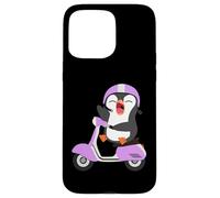 Carcasa para iPhone 15 Pro MAX Pingüino Montar Patin