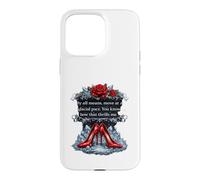 Carcasa para iPhone 15 Pro MAX por Todos los Medios muévete a un Ritmo Glacial Divertida Palabra inspiradora