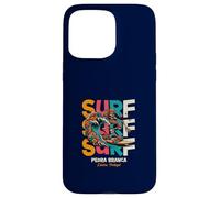 Carcasa para iPhone 15 Pro MAX Portugal Ericeira Pedra Branca Surfing Wave Rider Holiday