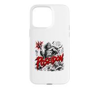 Carcasa para iPhone 15 Pro MAX Poseidón Dios del Mar Antiguo Grecia Mitología Furia