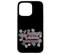 Carcasa para iPhone 15 Pro MAX Praying Mama Raising Warriors Faith Maternidad Madre -