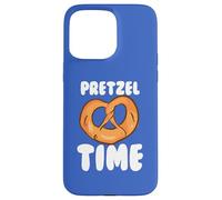 Carcasa para iPhone 15 Pro MAX Pretzel Time Funny Pretzel Lovers Cita Alemán Bávaro