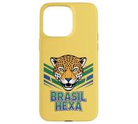 Carcasa para iPhone 15 Pro MAX Pride Brasil Selecao Home Cheer Country Flag Spirit Game Day