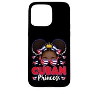 Carcasa para iPhone 15 Pro MAX Princesa Cubana Chica Bandera Cuba Orgullosas Mujeres Cubanas