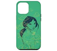 Carcasa para iPhone 15 Pro Max Princesas Disney Mulan y Mushu Green