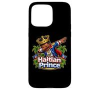 Carcasa para iPhone 15 Pro MAX Príncipe haitiano Dabbing Día de la Bandera de Haití Orgullosos Niños