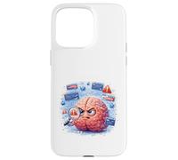 Carcasa para iPhone 15 Pro MAX Programador Divertido del Modo de depuración Cerebral
